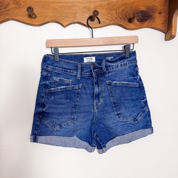 Kensie VintageLuxe High Waisted Shorts - Picture 1 of 4